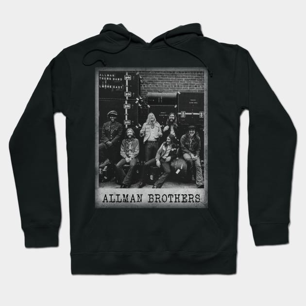 The Allman Brothers // Minimalist Fanart Hoodie by j.adevelyn